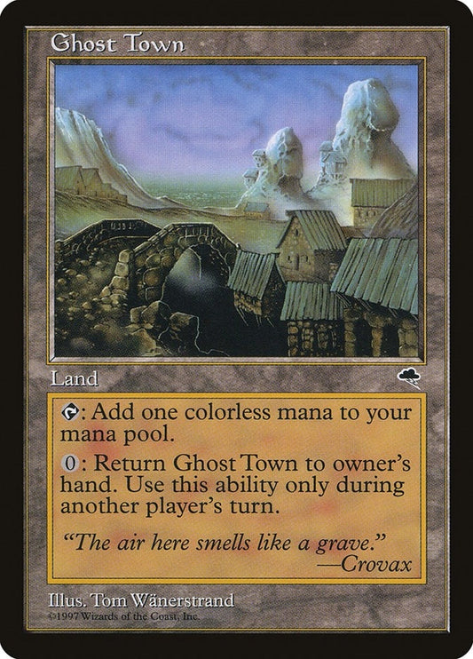 Image for Ghost Town (318) (Tempest) - Magic: The Gathering