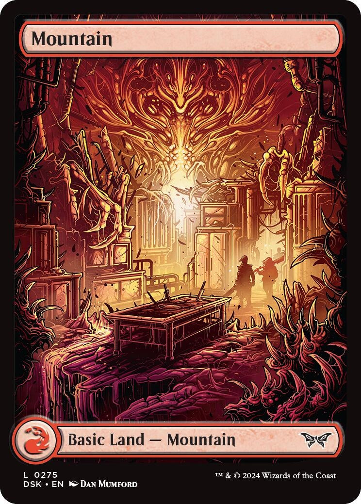 Image for Mountain (0275) - Full Art (275) (Duskmourn: House of Horror) - Magic: The Gathering