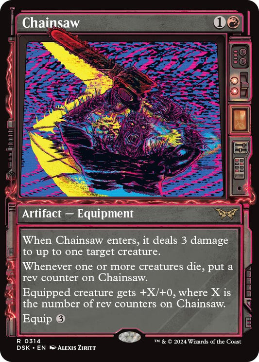 Image for Chainsaw (Showcase) (314) (Duskmourn: House of Horror) - Magic: The Gathering