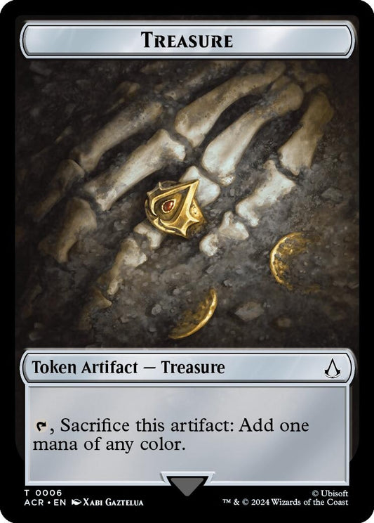 Image for Treasure Token (6) (Universes Beyond: Assassin's Creed) - Magic: The Gathering