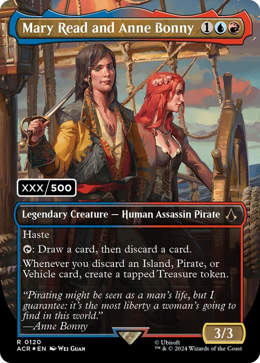Image for Mary Read and Anne Bonny (English) (Serial Numbered) (120) (Universes Beyond: Assassin's Creed) - Magic: The Gathering
