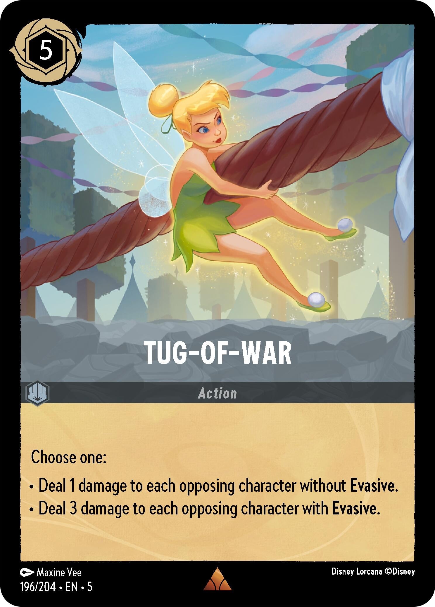 Image for Tug-of-War (196/204) (Shimmering Skies) - Disney Lorcana