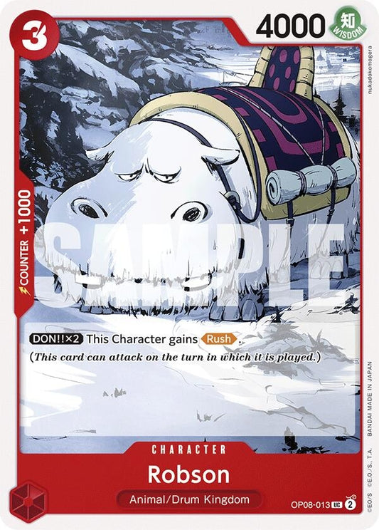 Image for Robson (OP08-013) (Two Legends) - One Piece Card Game