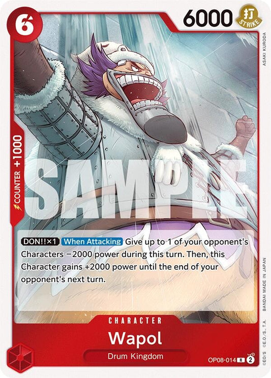 Image for Wapol (OP08-014) (Two Legends) - One Piece Card Game