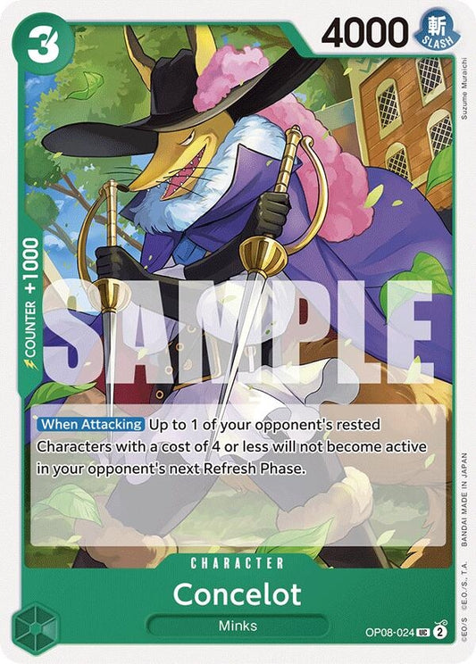Image for Concelot (OP08-024) (Two Legends) - One Piece Card Game