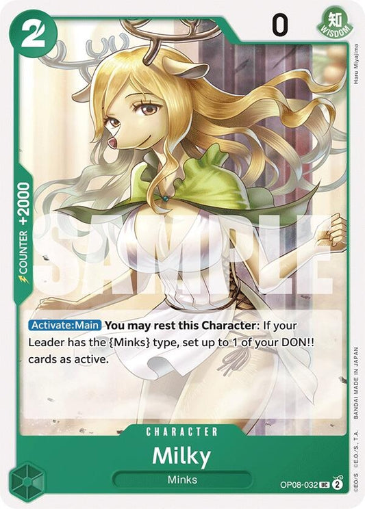 Image for Milky (OP08-032) (Two Legends) - One Piece Card Game