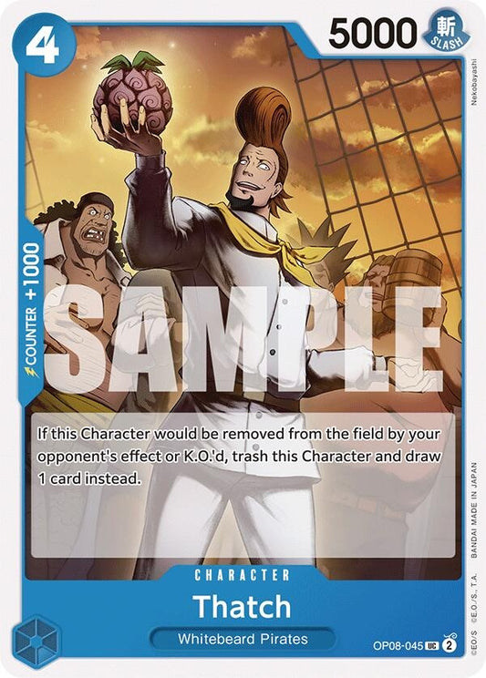 Image for Thatch (OP08-045) (Two Legends) - One Piece Card Game