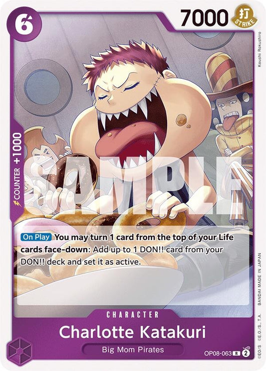 Image for Charlotte Katakuri (063) (OP08-063) (Two Legends) - One Piece Card Game