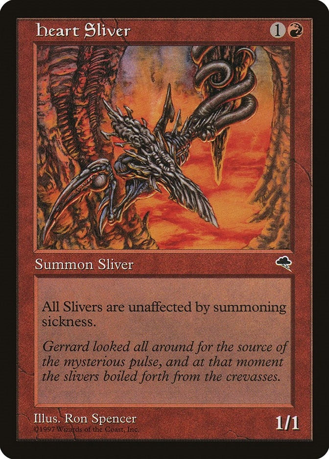 Image for Heart Sliver (182) (Tempest) - Magic: The Gathering