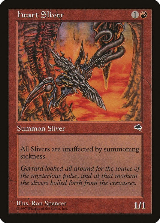 Image for Heart Sliver (182) (Tempest) - Magic: The Gathering