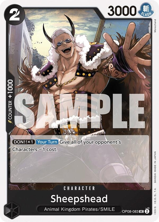 Image for Sheepshead (OP08-083) (Two Legends) - One Piece Card Game