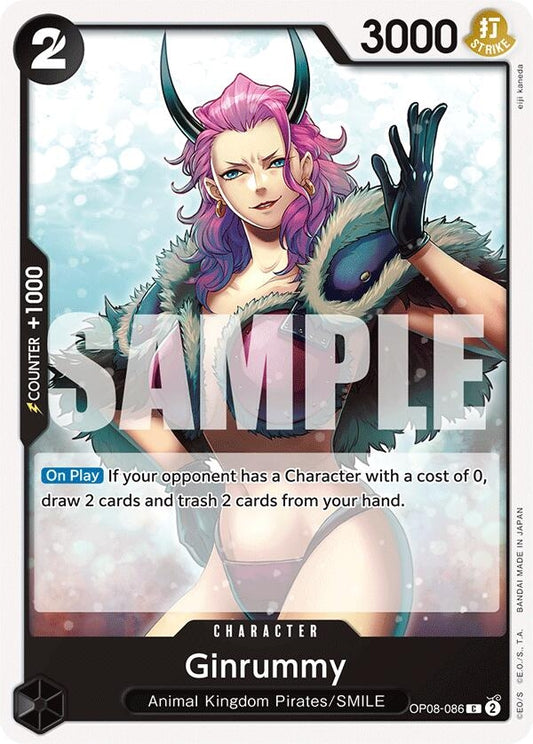 Image for Ginrummy (OP08-086) (Two Legends) - One Piece Card Game
