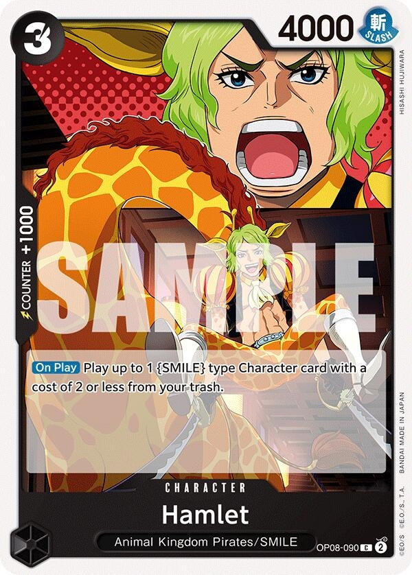 Image for Hamlet (OP08-090) (Two Legends) - One Piece Card Game