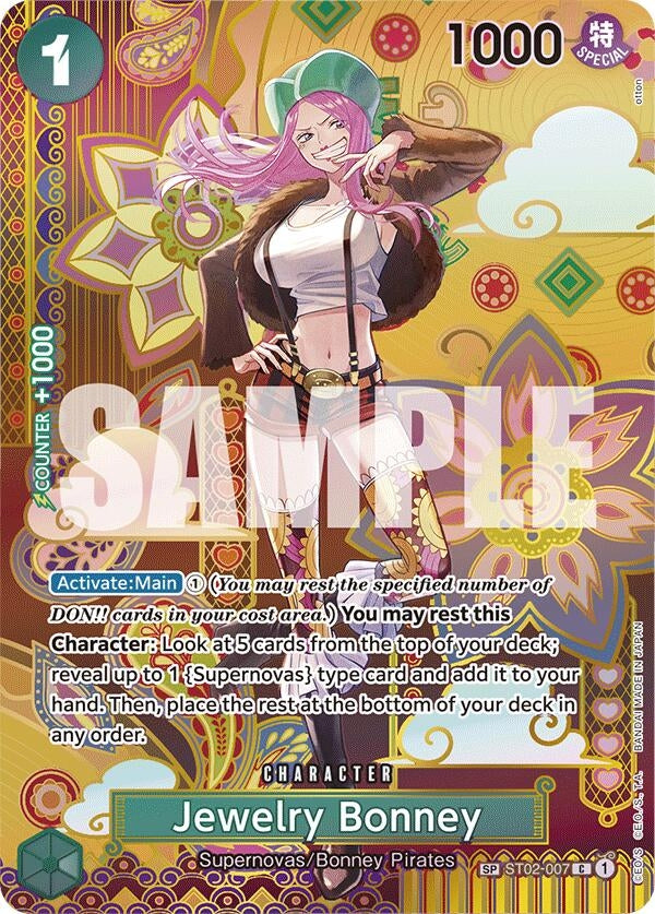Image for Jewelry Bonney (SP) (ST02-007) (Two Legends) - One Piece Card Game