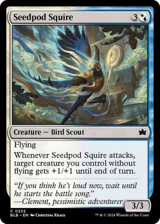 Image for Seedpod Squire (232) (Bloomburrow) - Magic: The Gathering