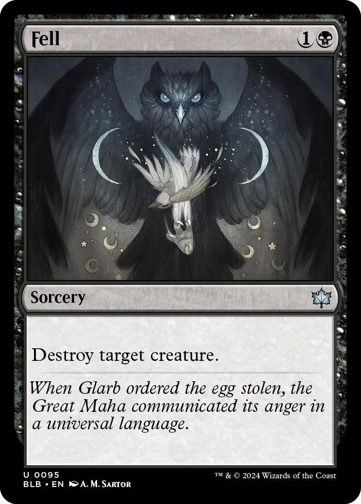 Image for Fell (95) (Bloomburrow) - Magic: The Gathering