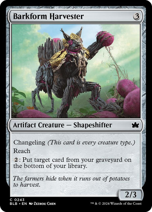 Image for Barkform Harvester (243) (Bloomburrow) - Magic: The Gathering