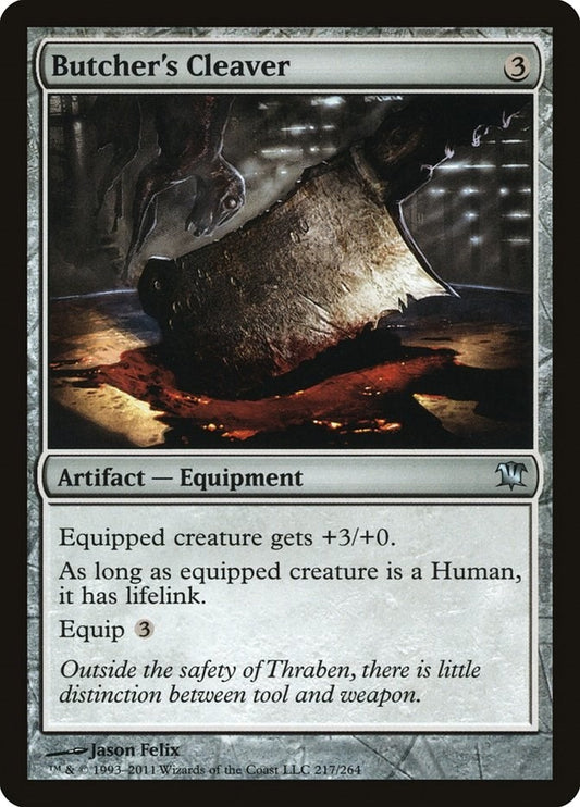 Image for Butcher's Cleaver (217) (Innistrad) - Magic: The Gathering