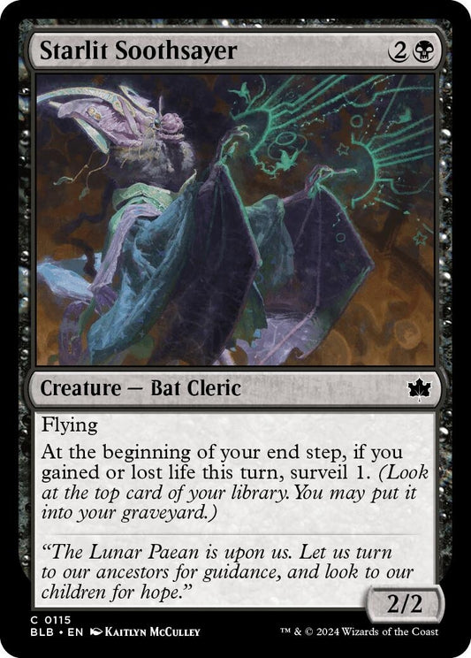Image for Starlit Soothsayer (115) (Bloomburrow) - Magic: The Gathering