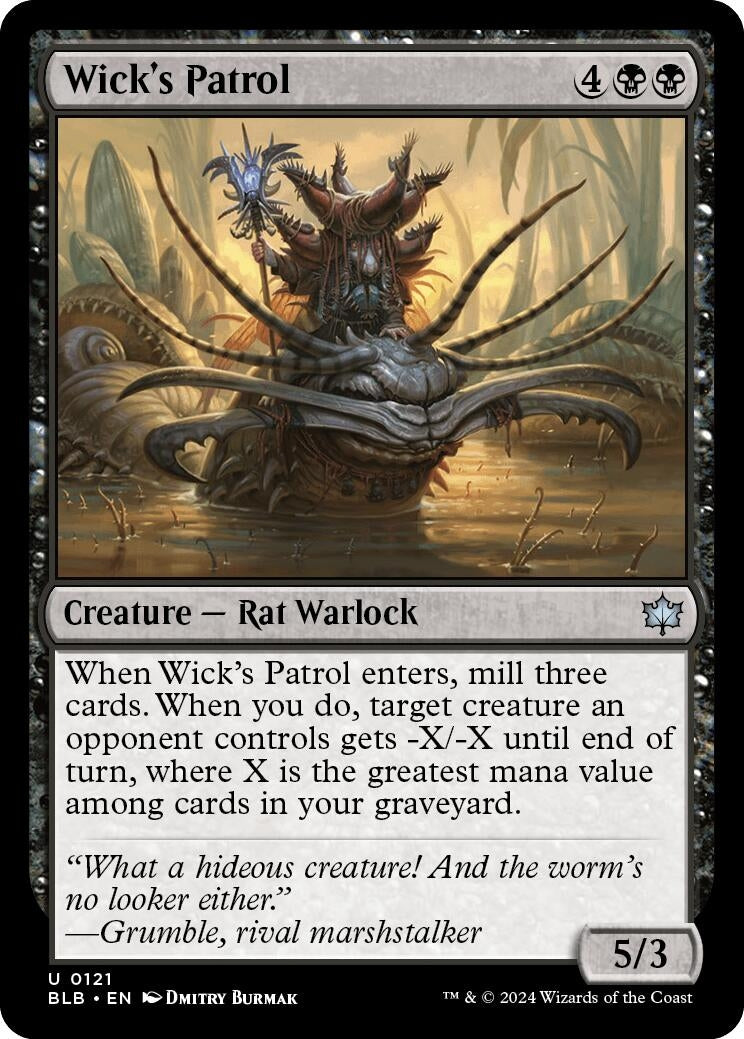 Image for Wick's Patrol (121) (Bloomburrow) - Magic: The Gathering
