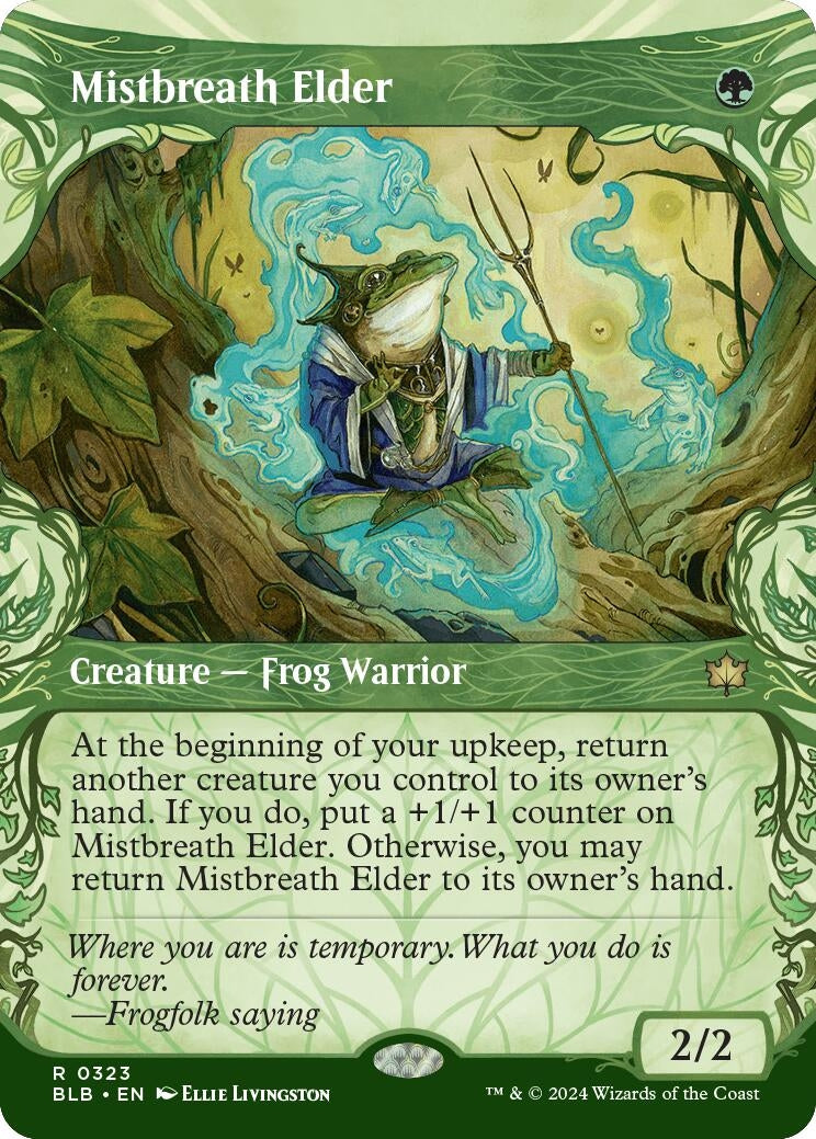Image for Mistbreath Elder (Showcase) (323) (Bloomburrow) - Magic: The Gathering