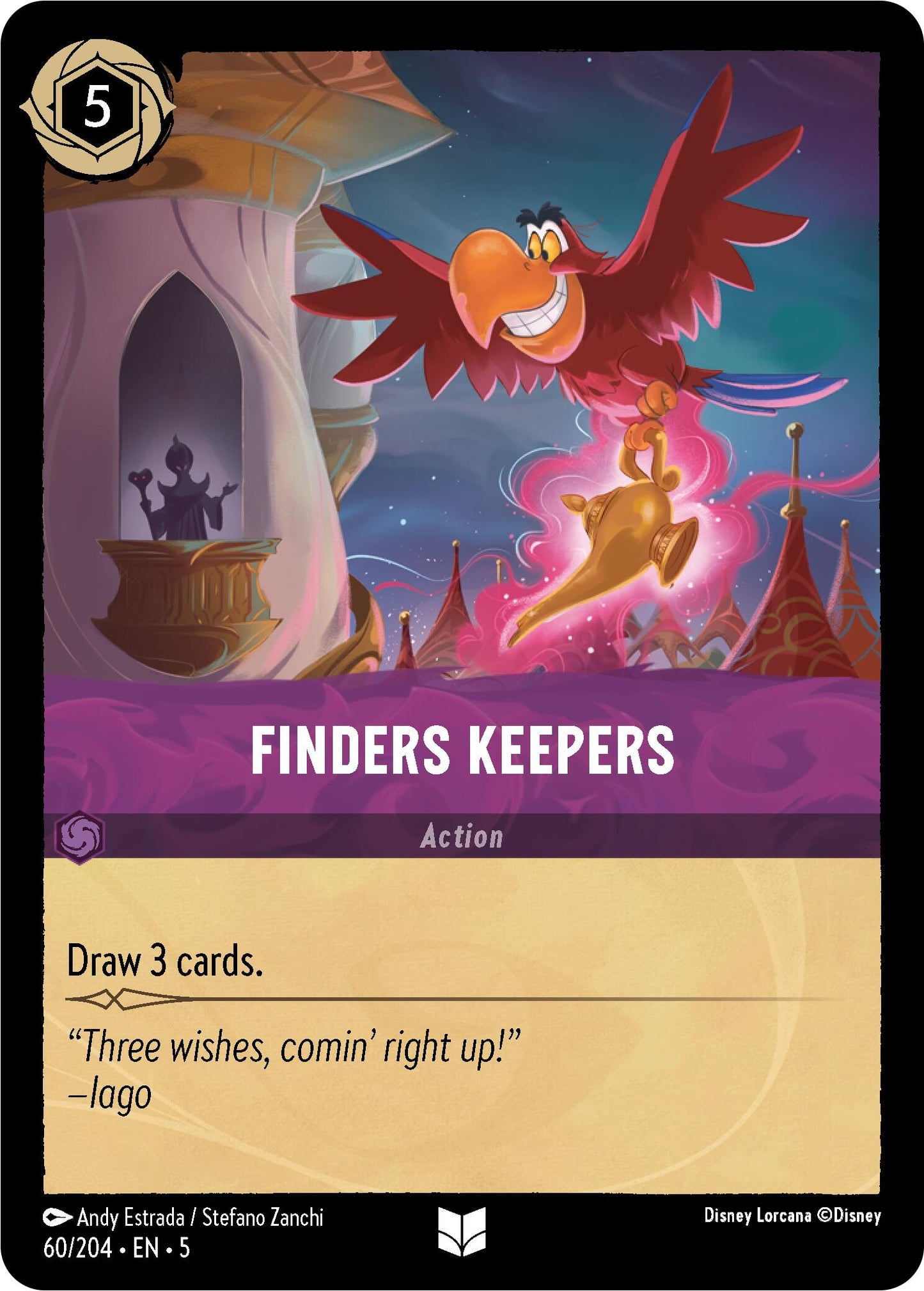 Image for Finders Keepers (60/204) (Shimmering Skies) - Disney Lorcana