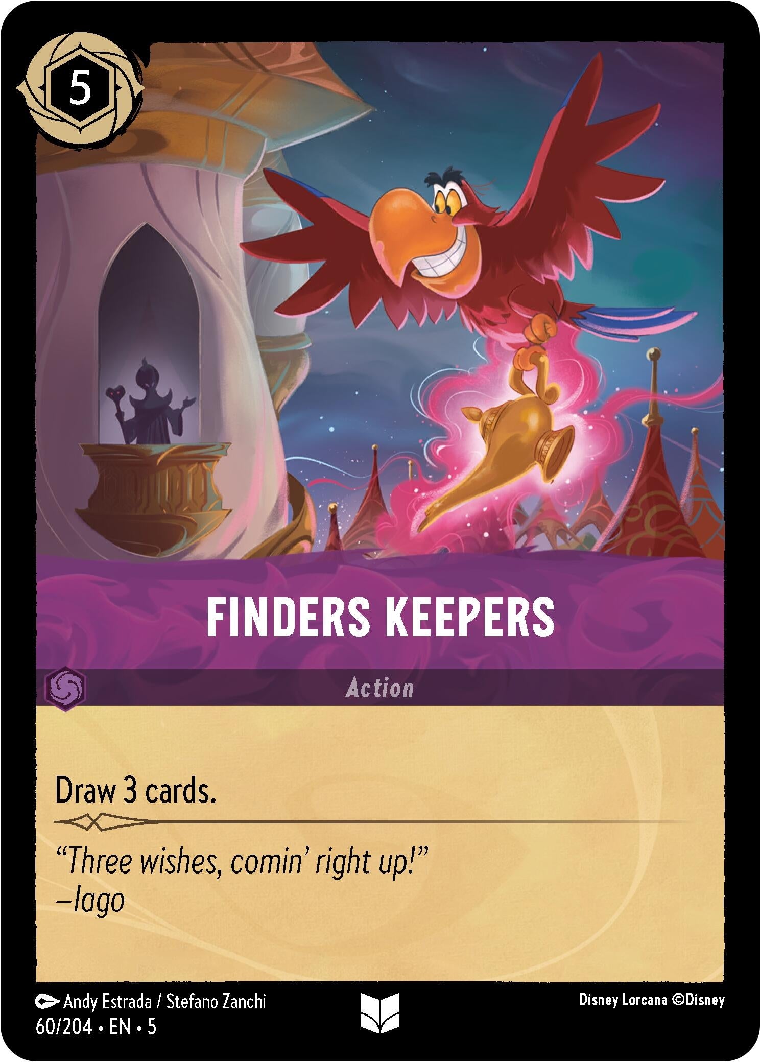 Image for Finders Keepers (60/204) (Shimmering Skies) - Disney Lorcana