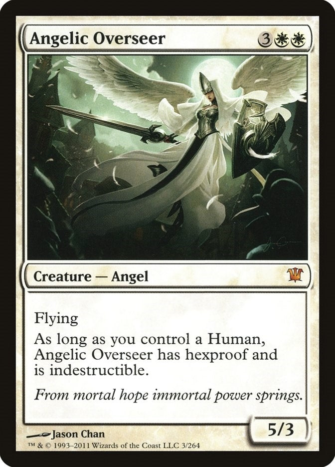 Image for Angelic Overseer (3) (Innistrad) - Magic: The Gathering