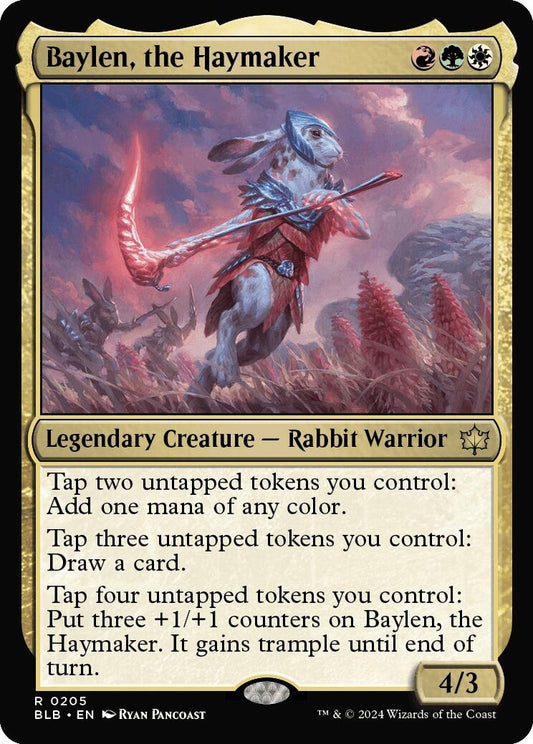 Image for Baylen, the Haymaker (205) (Bloomburrow) - Magic: The Gathering