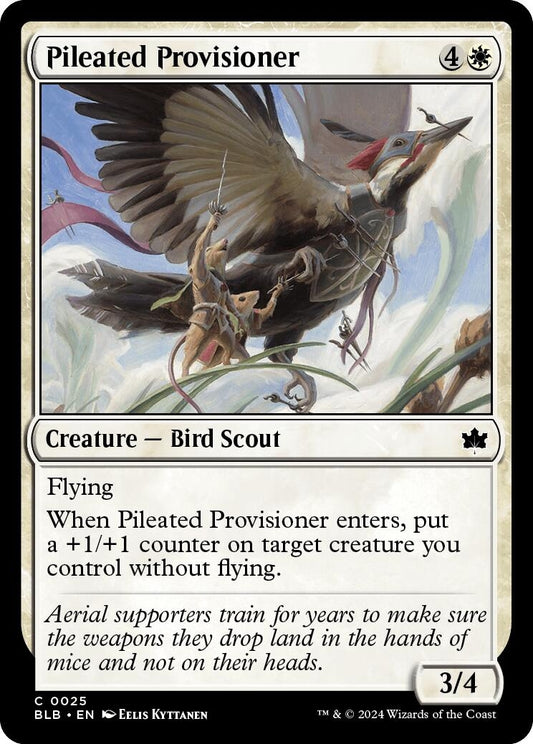 Image for Pileated Provisioner (25) (Bloomburrow) - Magic: The Gathering