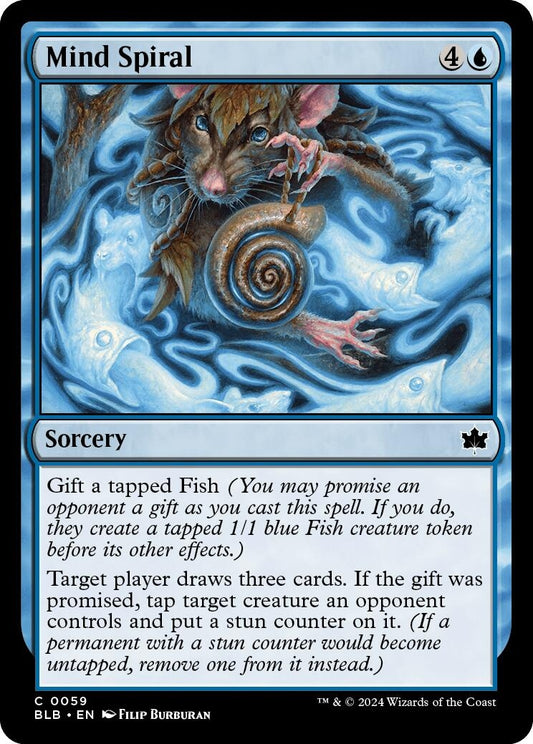 Image for Mind Spiral (59) (Bloomburrow) - Magic: The Gathering