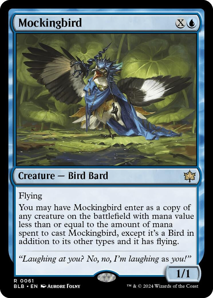 Image for Mockingbird (61) (Bloomburrow) - Magic: The Gathering