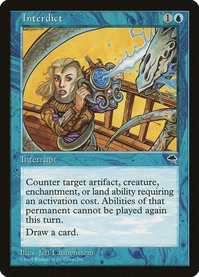 Image for Interdict (69) (Tempest) - Magic: The Gathering