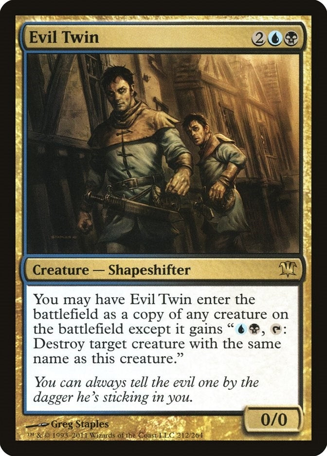 Image for Evil Twin (212) (Innistrad) - Magic: The Gathering