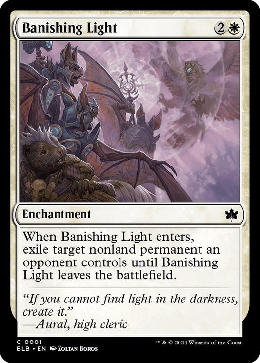 Image for Banishing Light (1) (Bloomburrow) - Magic: The Gathering