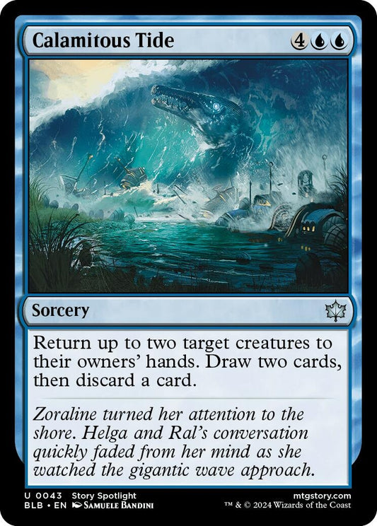 Image for Calamitous Tide (43) (Bloomburrow) - Magic: The Gathering