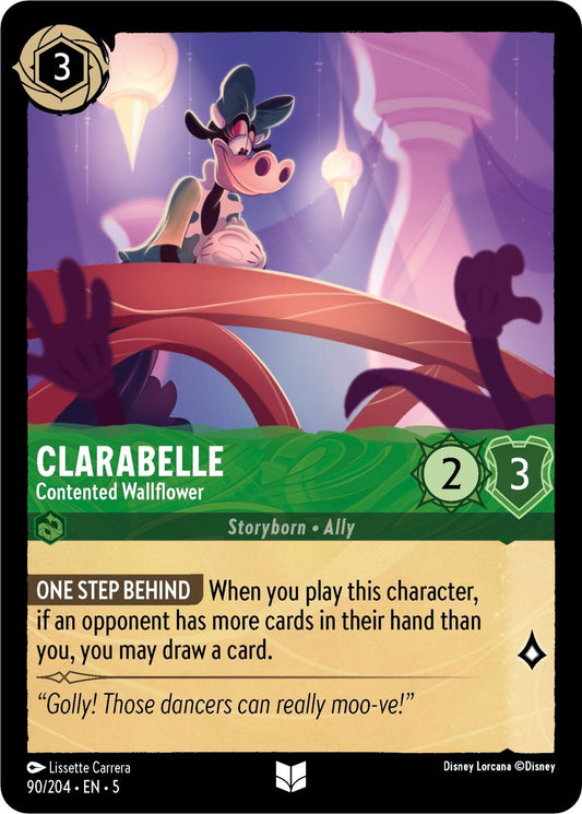 Image for Clarabelle - Contented Wallflower (90/204) (Shimmering Skies) - Disney Lorcana
