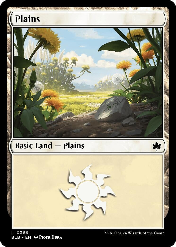 Image for Plains (0369) (369) (Bloomburrow) - Magic: The Gathering