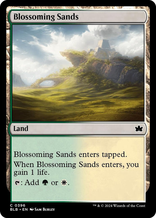 Image for Blossoming Sands (396) (Bloomburrow) - Magic: The Gathering