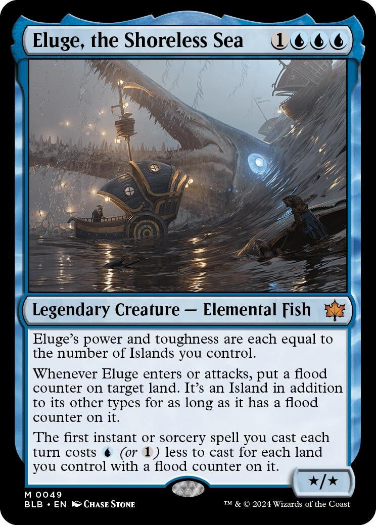 Image for Eluge, the Shoreless Sea (49) (Bloomburrow) - Magic: The Gathering