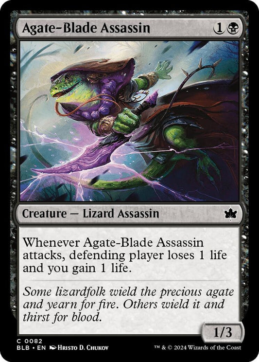 Image for Agate-Blade Assassin (82) (Bloomburrow) - Magic: The Gathering