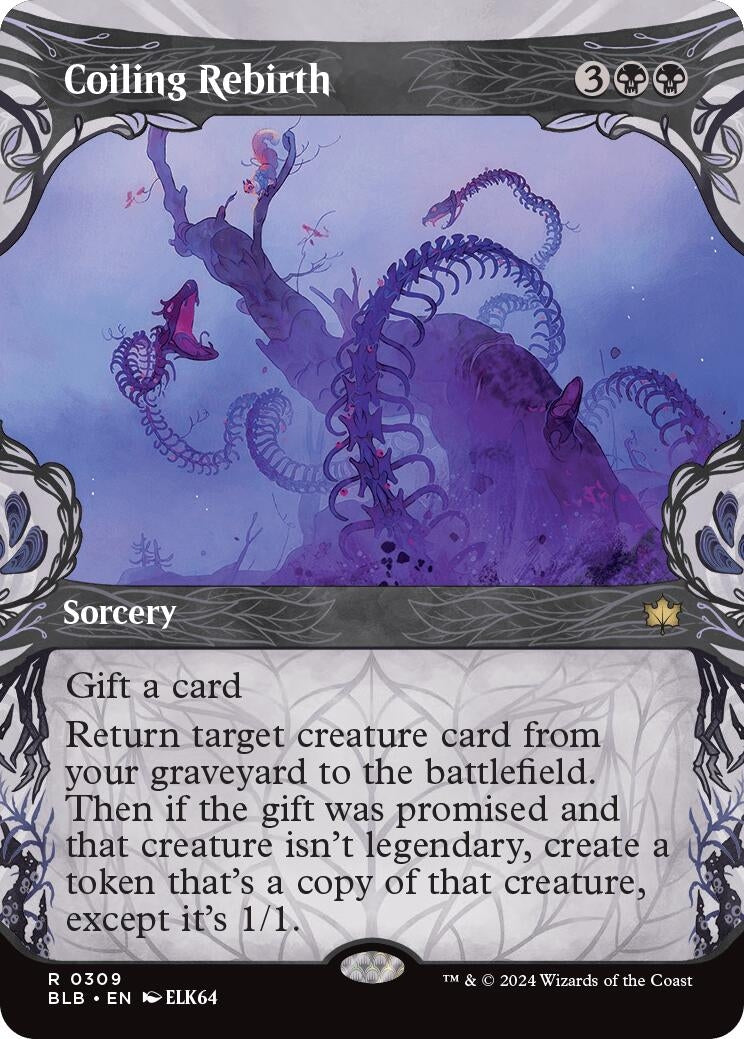 Image for Coiling Rebirth (Showcase) (309) (Bloomburrow) - Magic: The Gathering