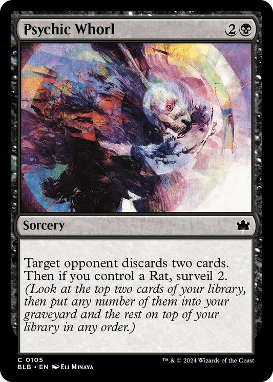 Image for Psychic Whorl (105) (Bloomburrow) - Magic: The Gathering