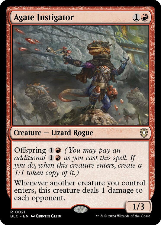 Image for Agate Instigator (21) (Commander: Bloomburrow) - Magic: The Gathering
