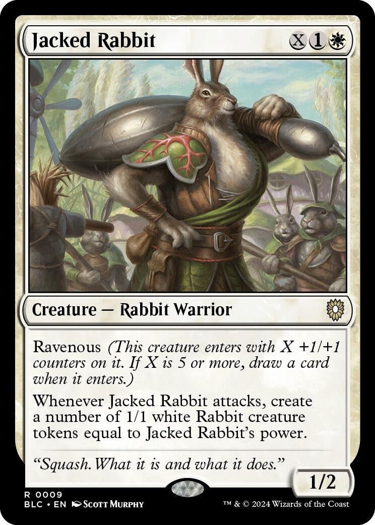 Image for Jacked Rabbit (9) (Commander: Bloomburrow) - Magic: The Gathering