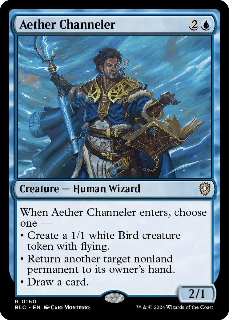 Image for Aether Channeler (160) (Commander: Bloomburrow) - Magic: The Gathering