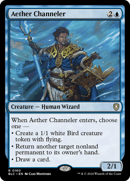 Image for Aether Channeler (160) (Commander: Bloomburrow) - Magic: The Gathering