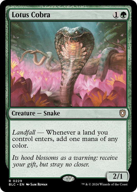 Image for Lotus Cobra (229) (Commander: Bloomburrow) - Magic: The Gathering