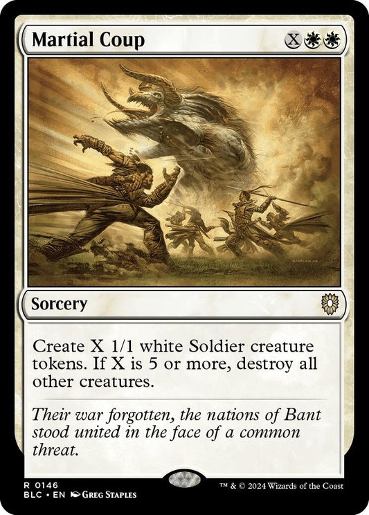 Image for Martial Coup (146) (Commander: Bloomburrow) - Magic: The Gathering