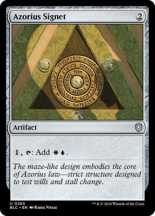 Image for Azorius Signet (265) (Commander: Bloomburrow) - Magic: The Gathering